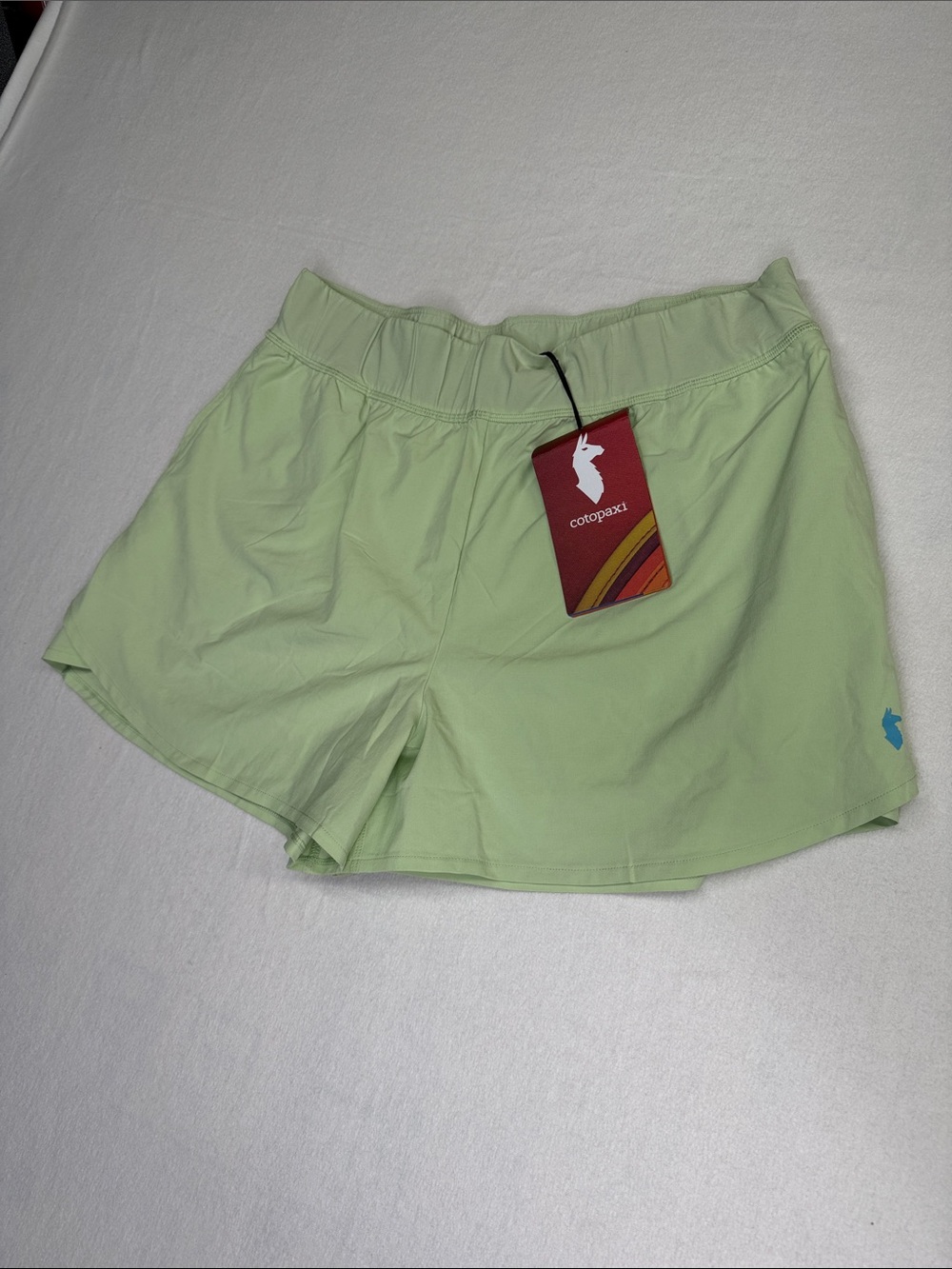 Cotopaxi mint green athletic shorts NWT